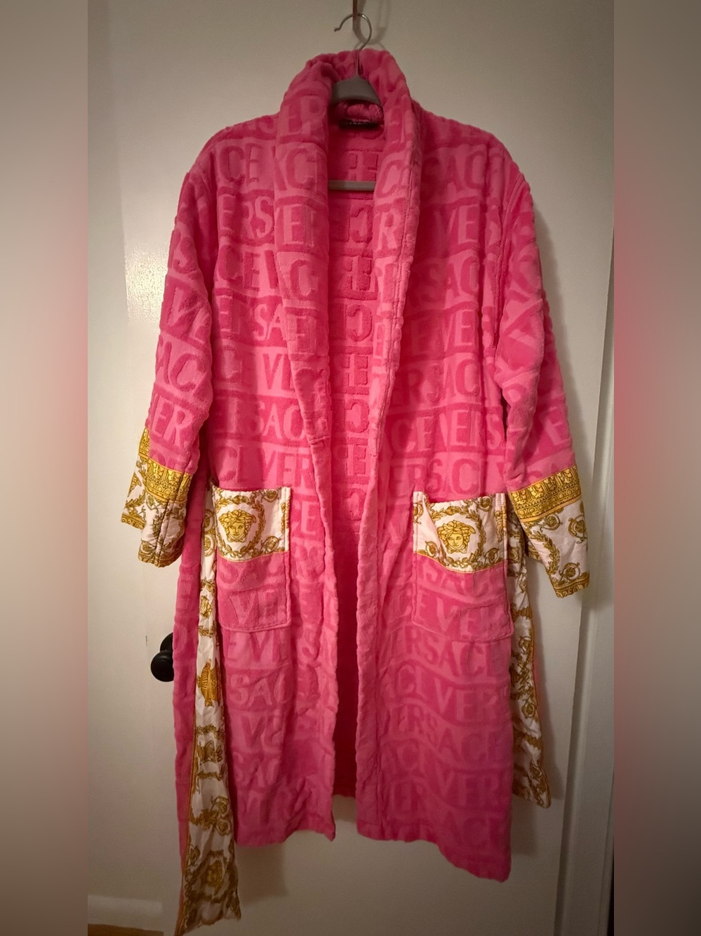 Versace I ❤️ Baroque Bathrobe